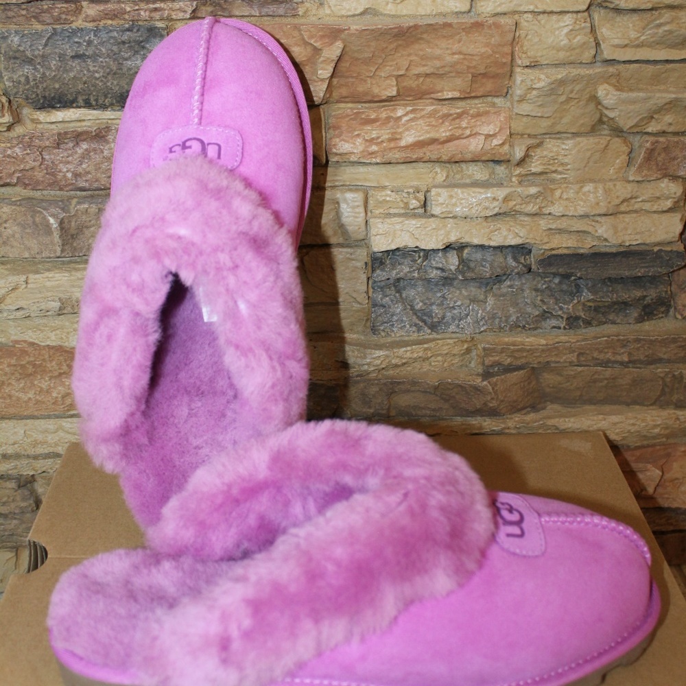 UGG COQUETTE Shearling Slide Slippers NEW! - Picture 4 of 7